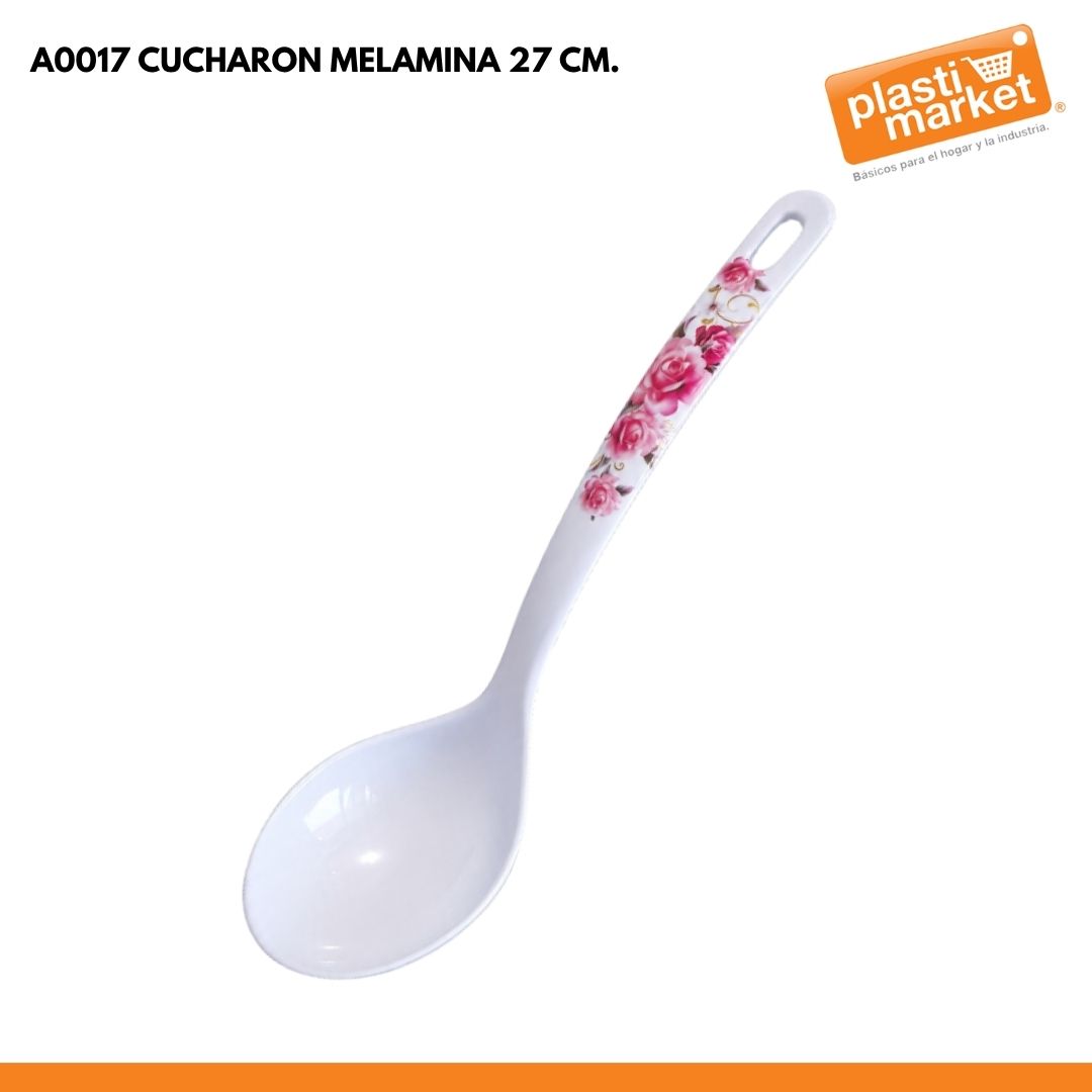 A0017 CUCHARON MELAMINA 27 CM.