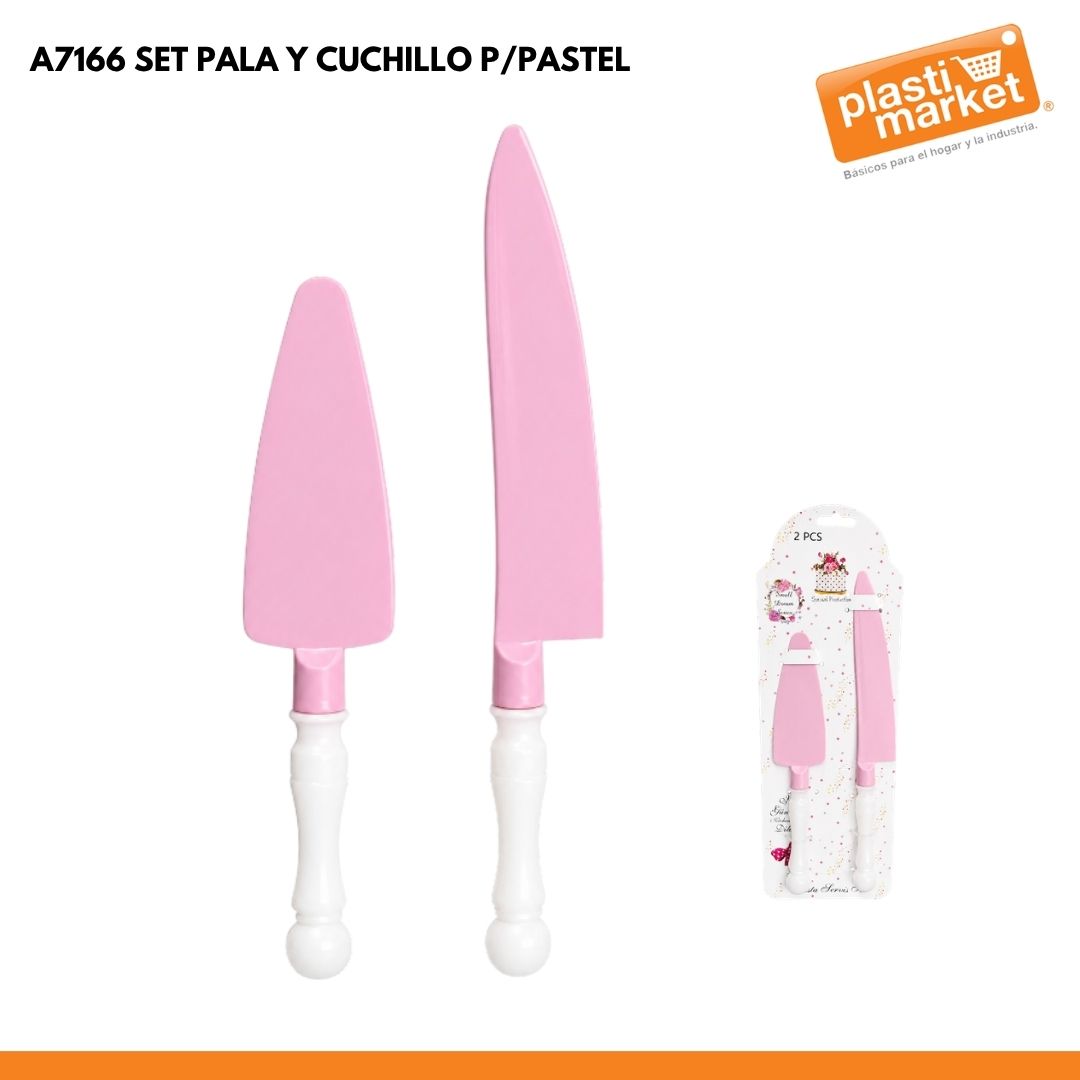 A7166 SET PALA Y CUCHILLO P/PASTEL