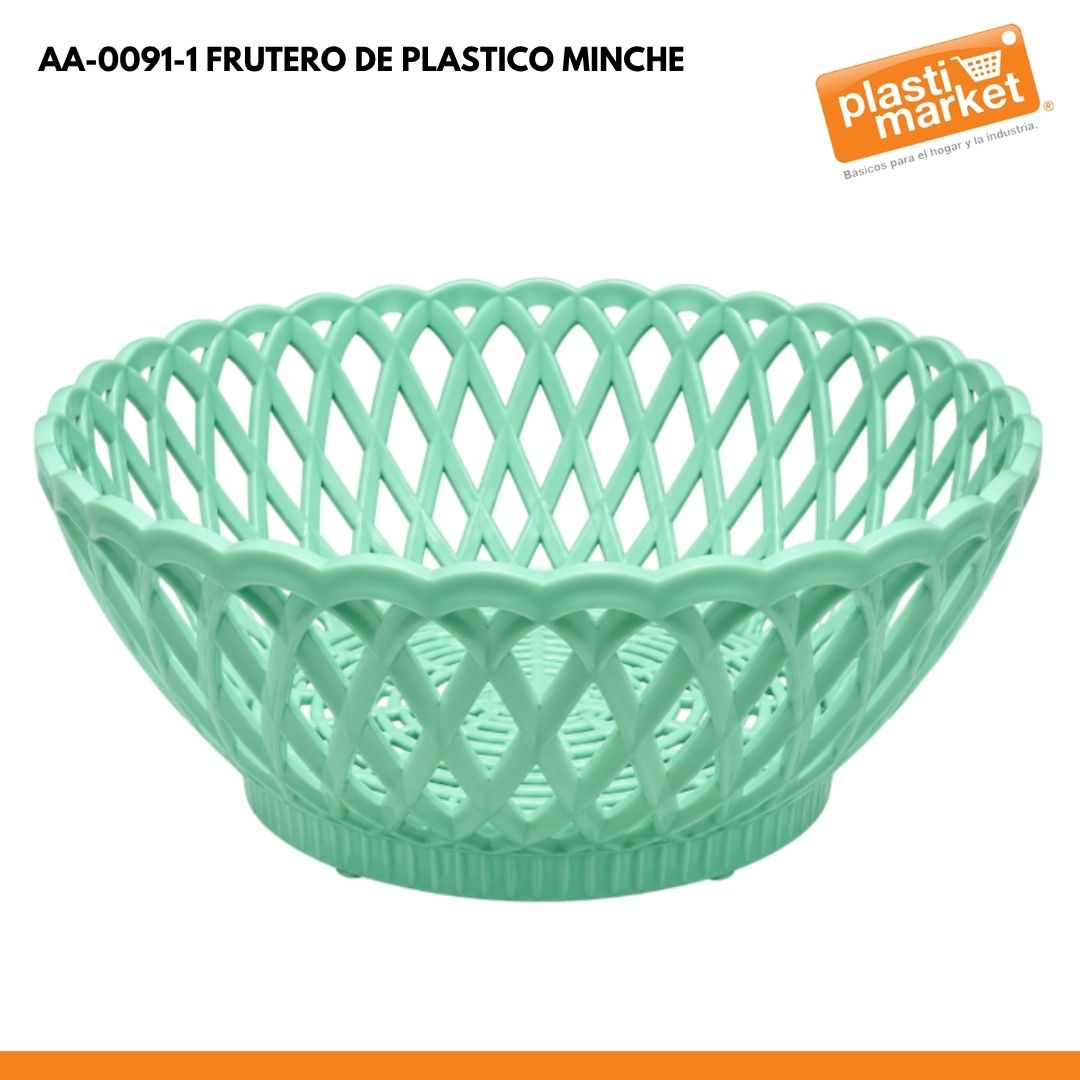 AA-0091-1 FRUTERO DE PLASTICO MINCHE
