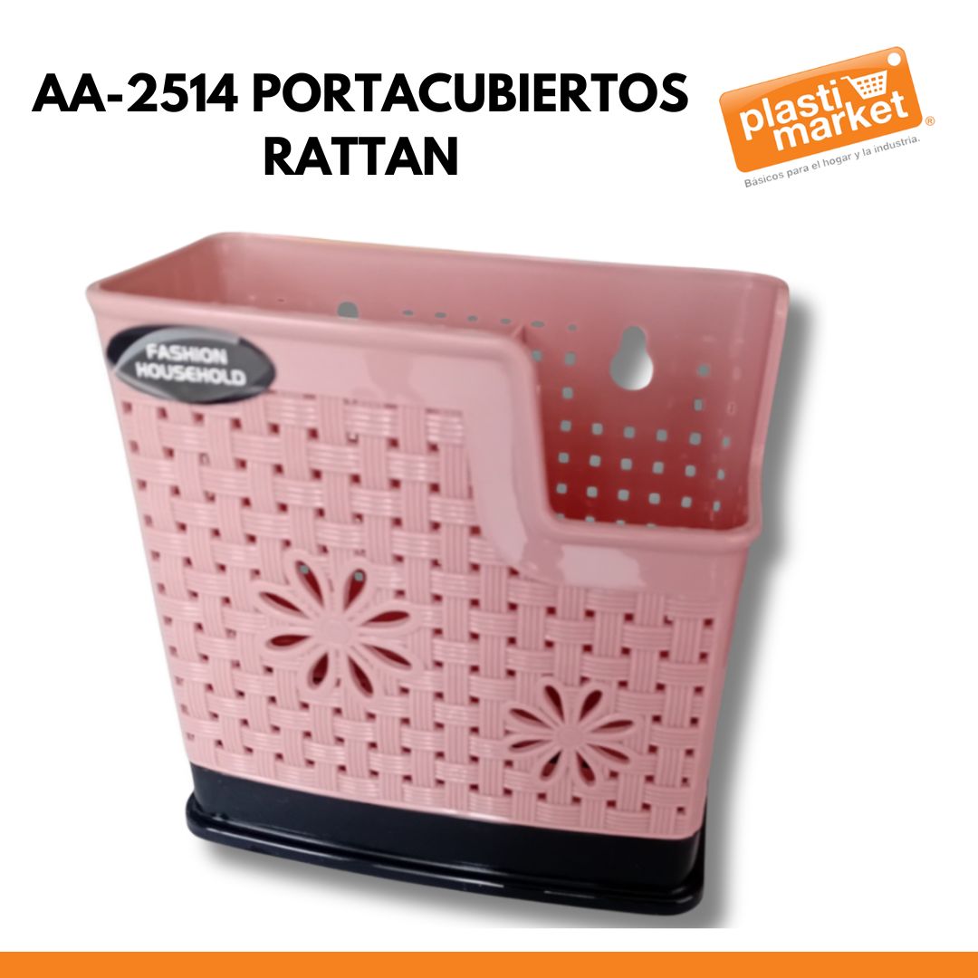AA-2514 PORTACUBIERTOS RATTAN