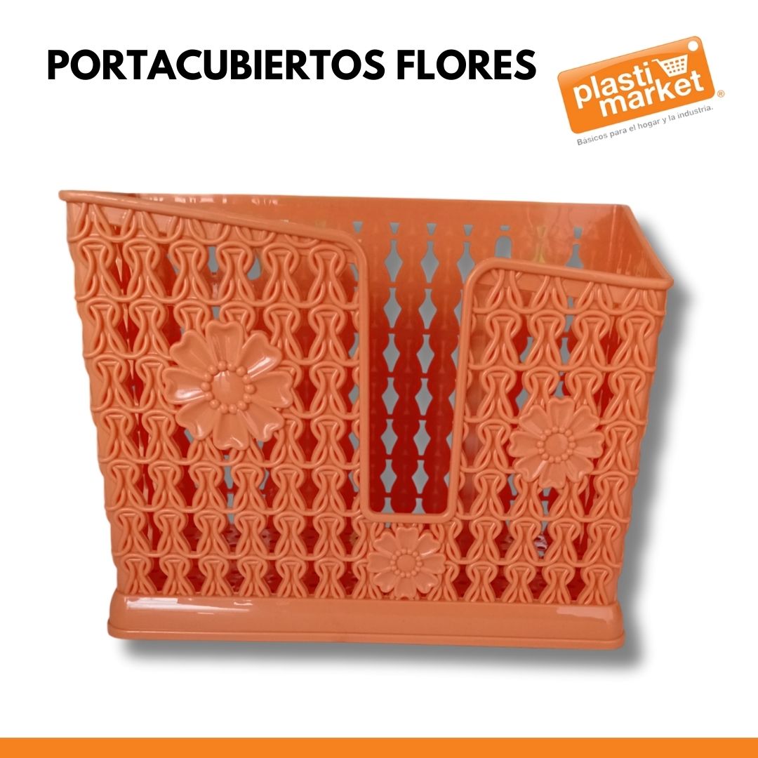 AA-2519 PORTACUBIERTOS FLORES