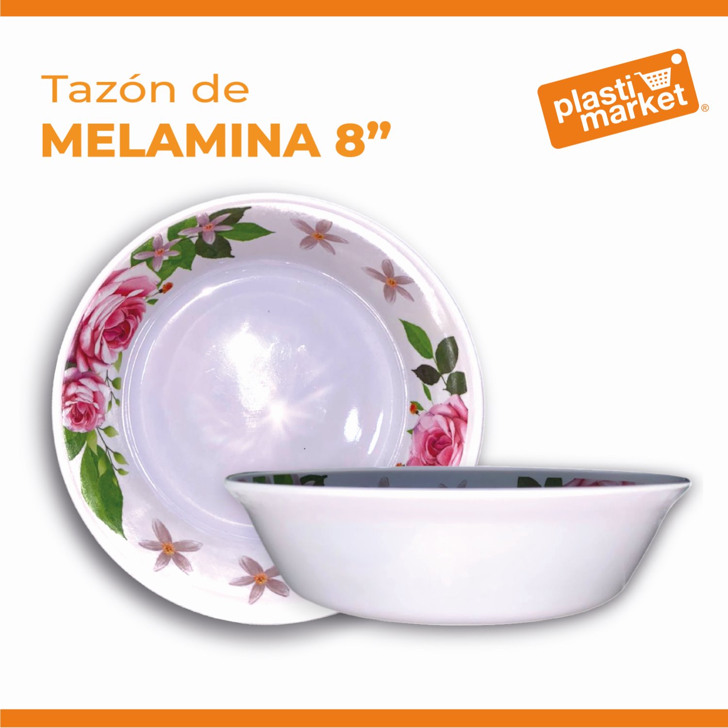 AB-0947-8 TAZON MELAMINA 8"