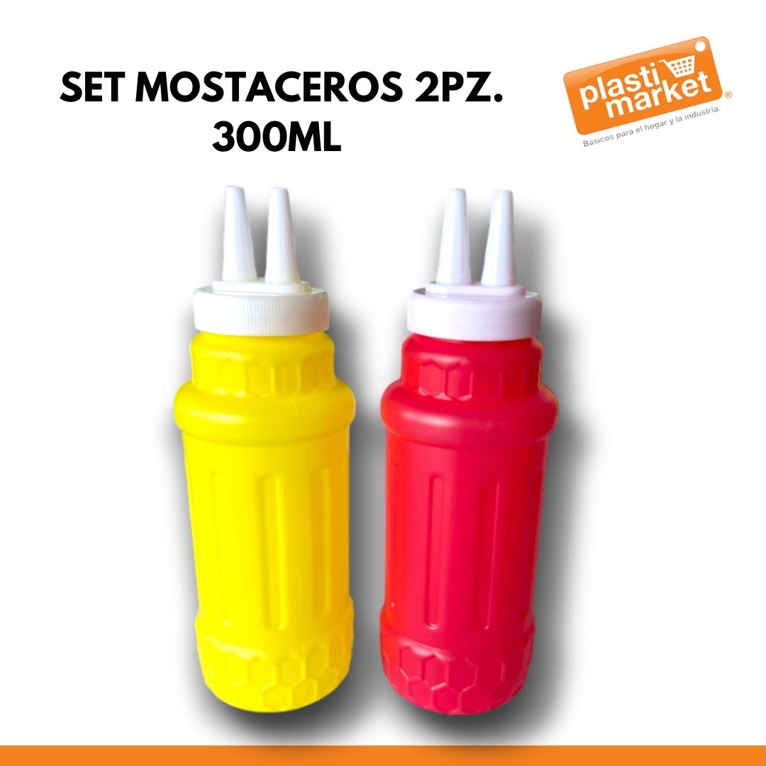 AD-2802 SET MOSTACEROS 2 PZ. 300 ML.