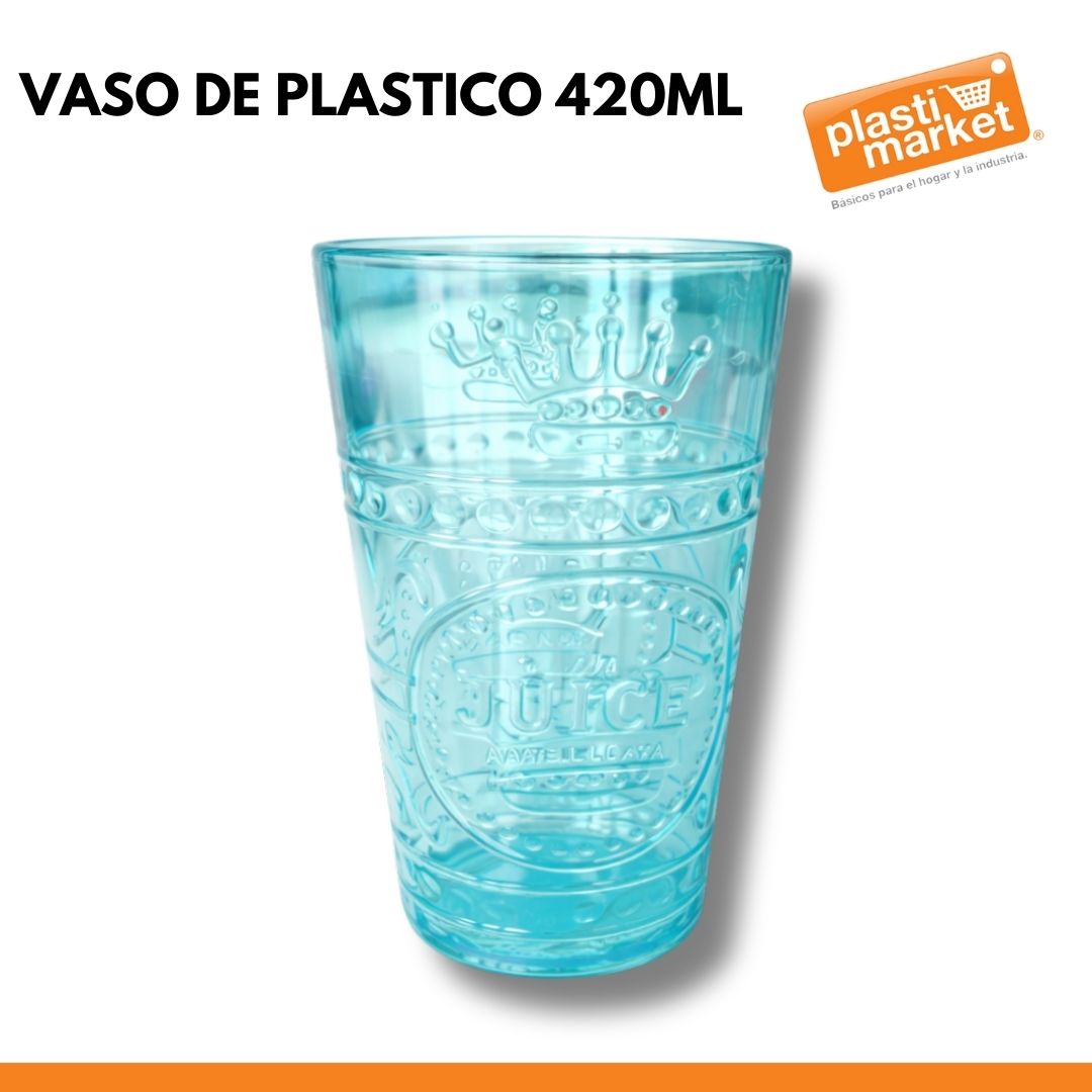 AD-3302C VASO DE PLASTICO 420 ML.