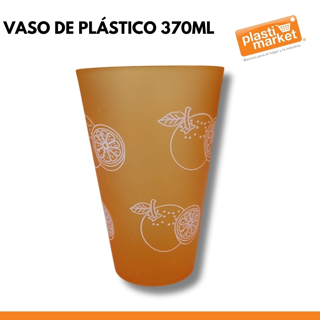 AD-3403 VASO DE PLASTICO 370 ML.