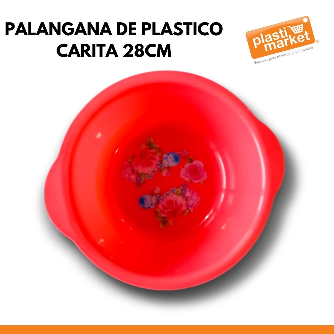 AK-2663 PALANGANA DE PLASTICO CARITA 28 CM.