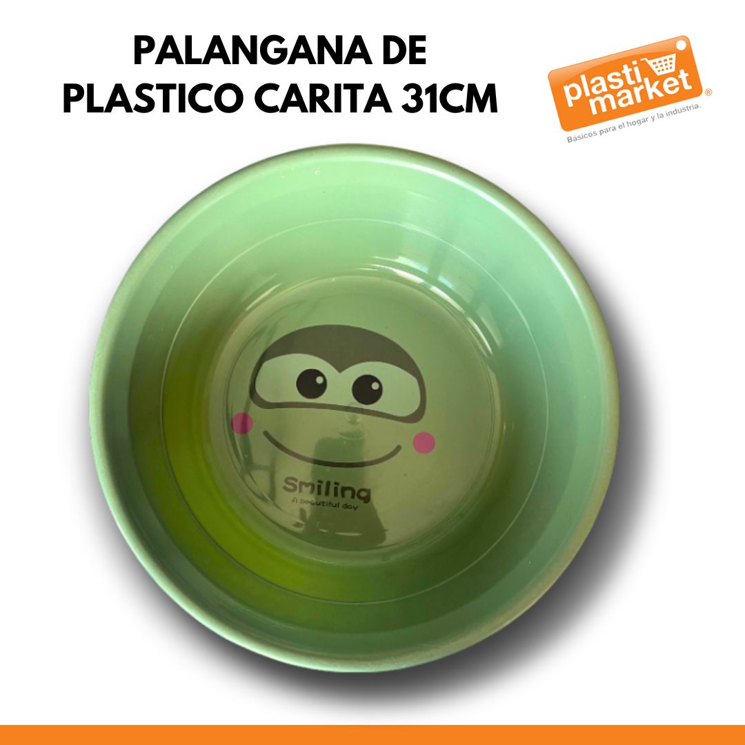 AK-2671-2 PALANGANA DE PLASTICO CARITA 31 CM.
