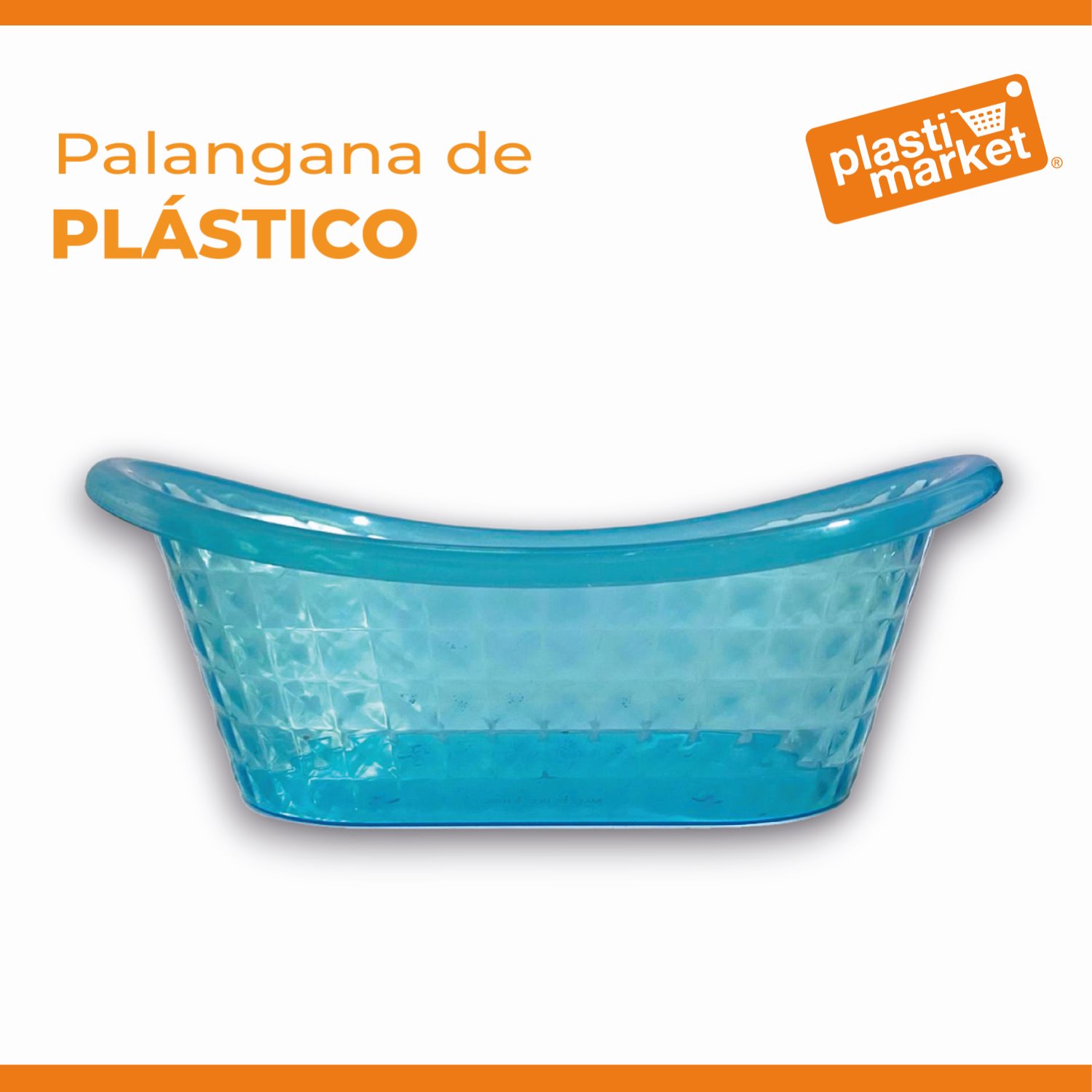 AK-2897-1 PALANGANA DE PLASTICO 19.5X11.4X7 CM.