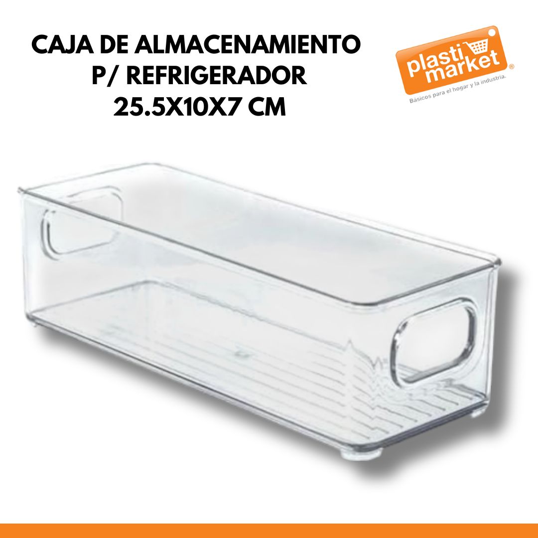 AK-2951-1 CAJA DE ALMACENAMIENTO P/REFRIGERADOR 25.5X10X7 CM.
