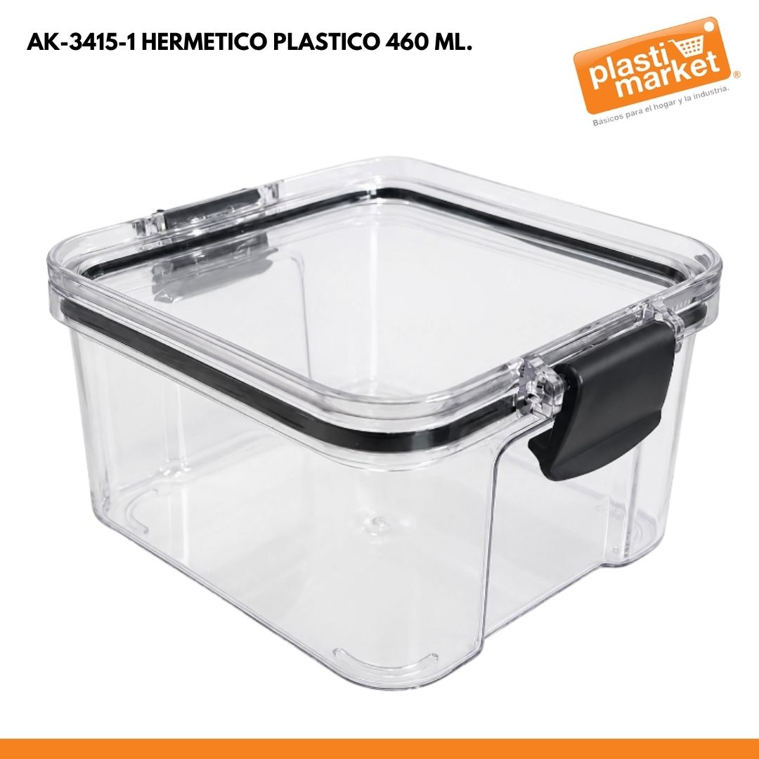 AK-3415-1 HERMETICO PLASTICO 460 ML.