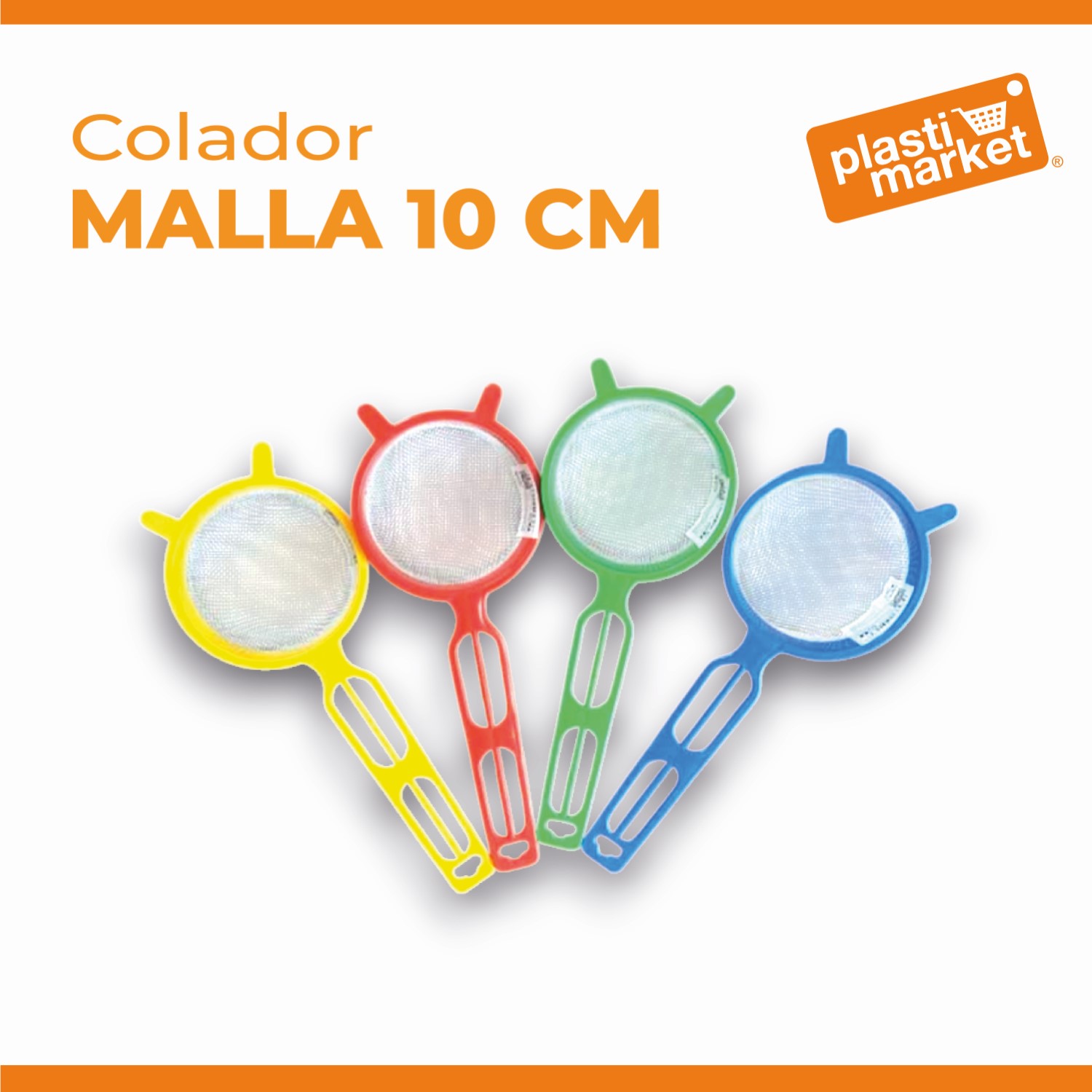 AK-5905-10 COLADOR MALLA 10 CM.