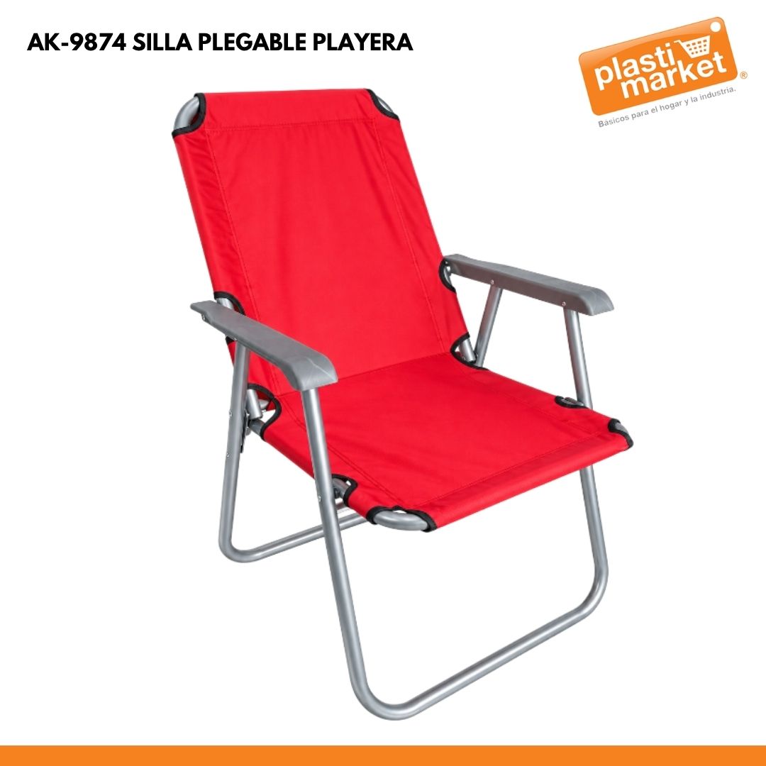 AK-9874 SILLA PLEGABLE PLAYERA