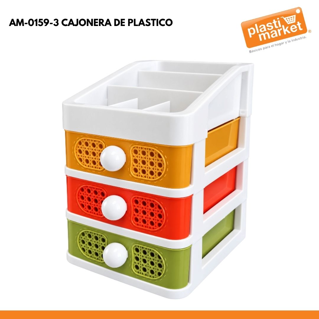 AM-0159-3 CAJONERA DE PLASTICO