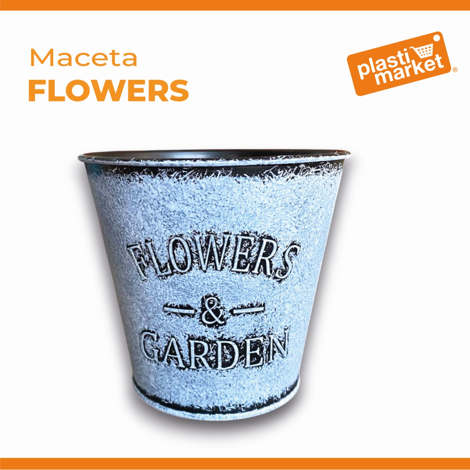 AM-0425-1 MACETA FLOWERS