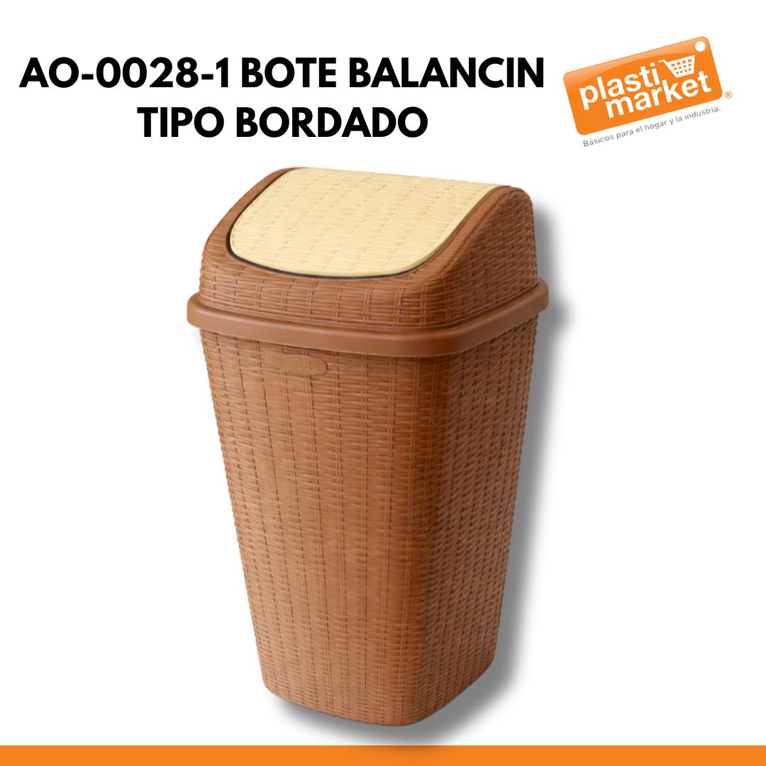 AO-0028-1 BOTE BALANCIN TIPO BORDADO