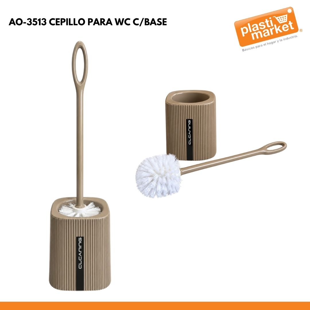 AO-3513 CEPILLO PARA WC C/BASE