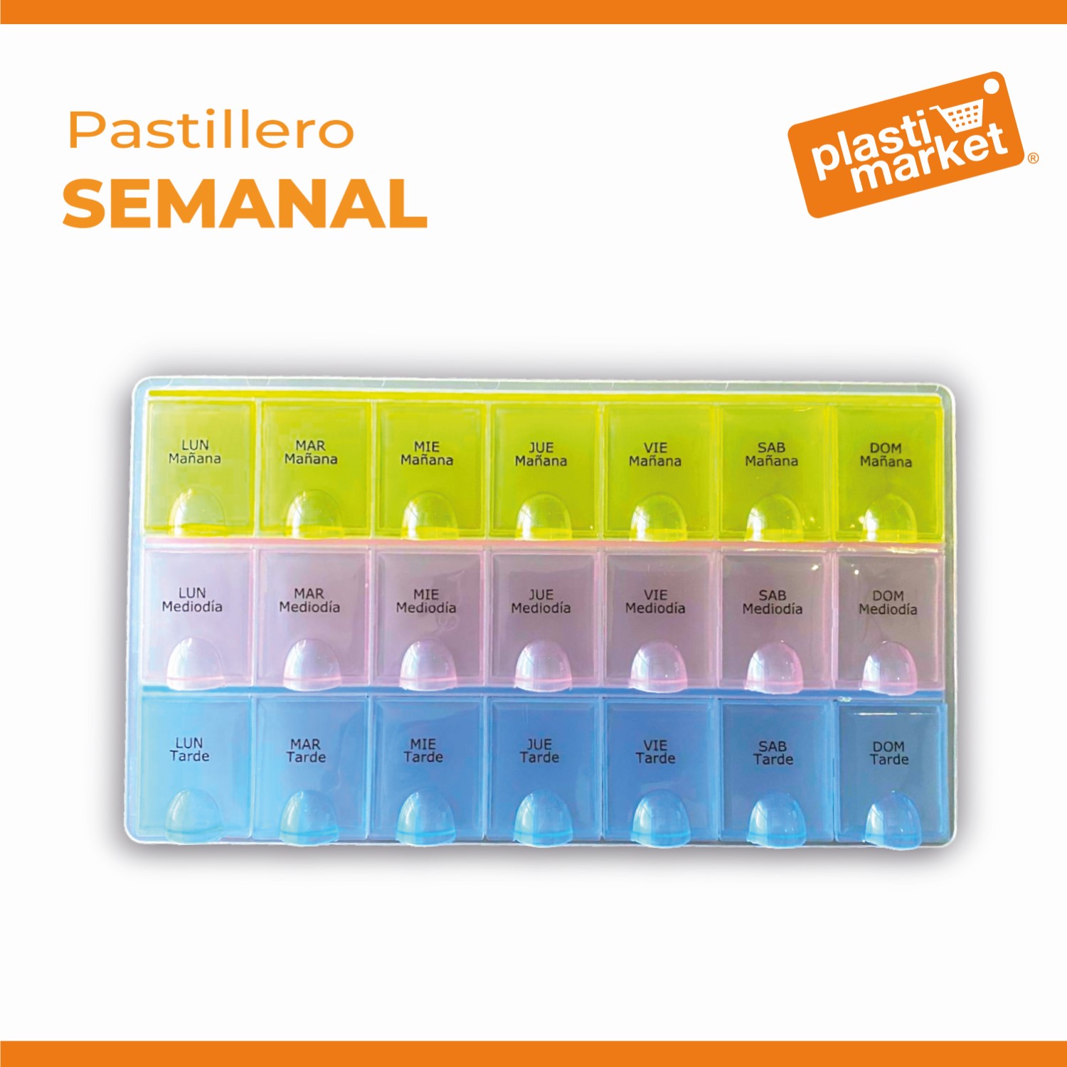AO-9003 PASTILLERO SEMANAL