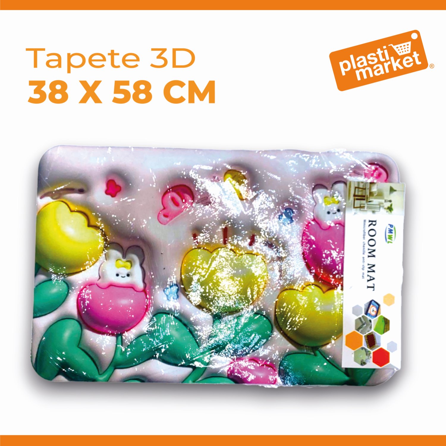 AP-2057-1 TAPETE 3D 38X58 CM.