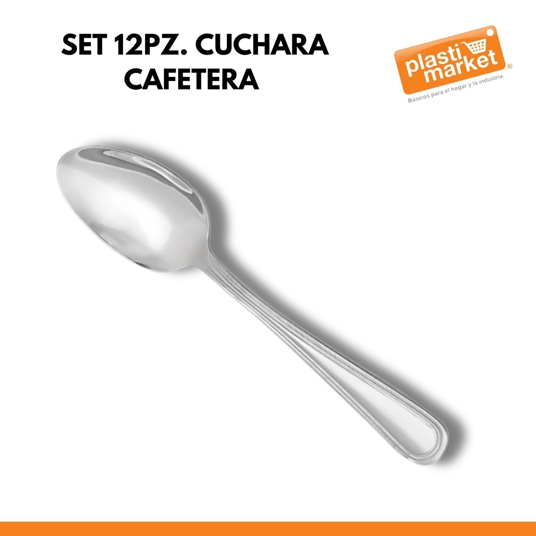 AS-1156-5 SET 12 PZ. CUCHARA CAFETERA