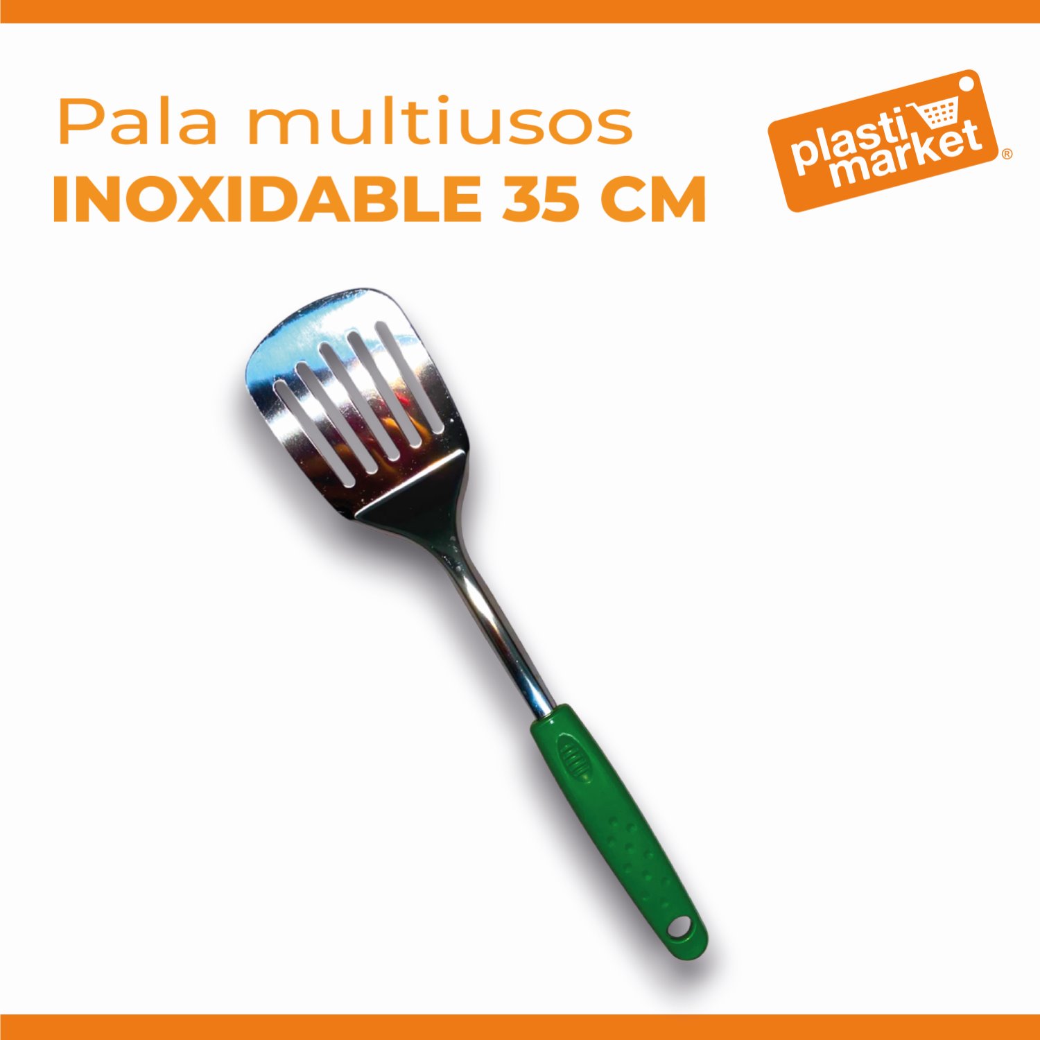AS-1621-4 PALA MULTIUSOS INOXIDABLE 35 CM.