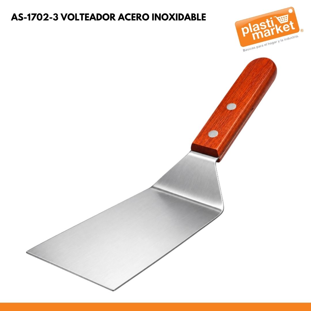 AS-1702-3 VOLTEADOR ACERO INOXIDABLE