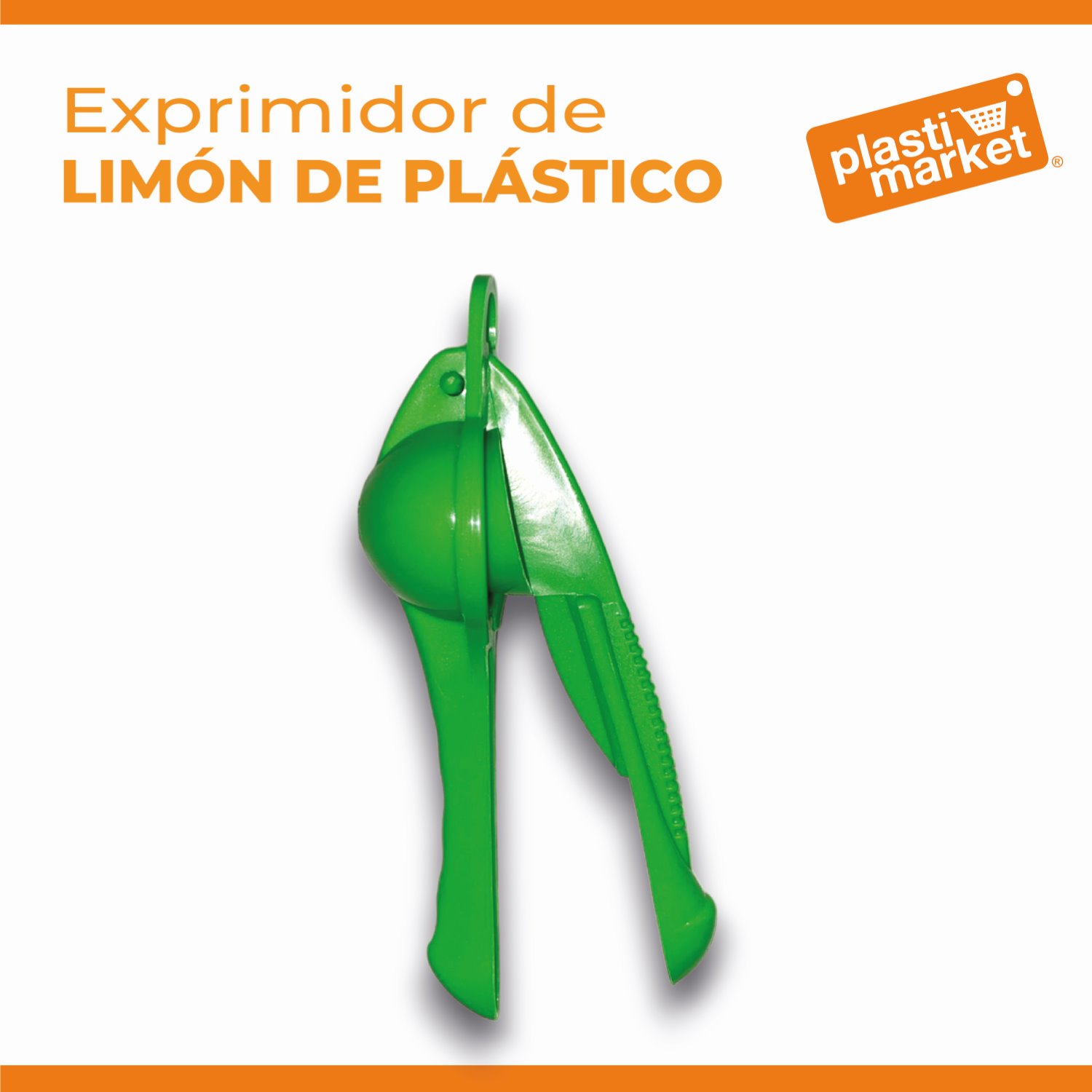 AS-9295-1 EXPRIMIDOR DE LIMON DE PLASTICO 21 CM.
