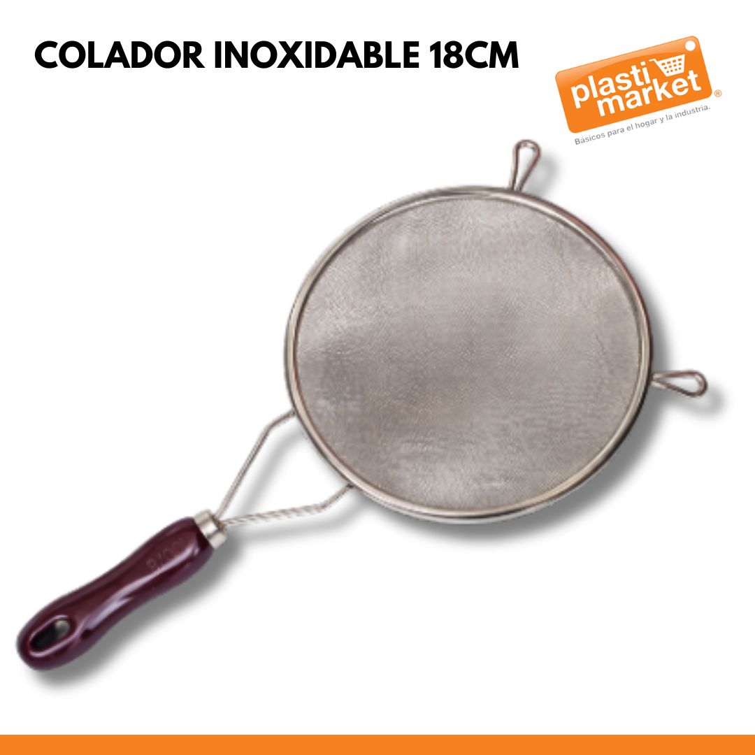 AT-5004-18 COLADOR INOXIDABLE 18 CM.