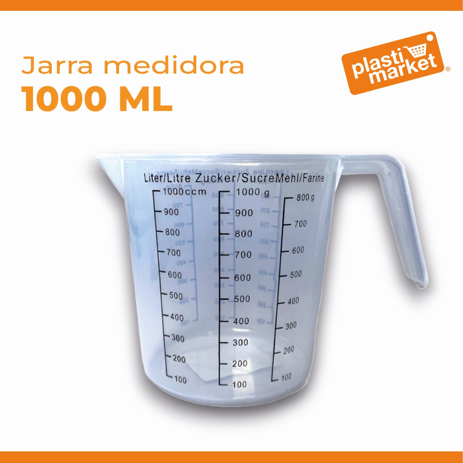 AT-7104A JARRA MEDIDORA 1000 ML.