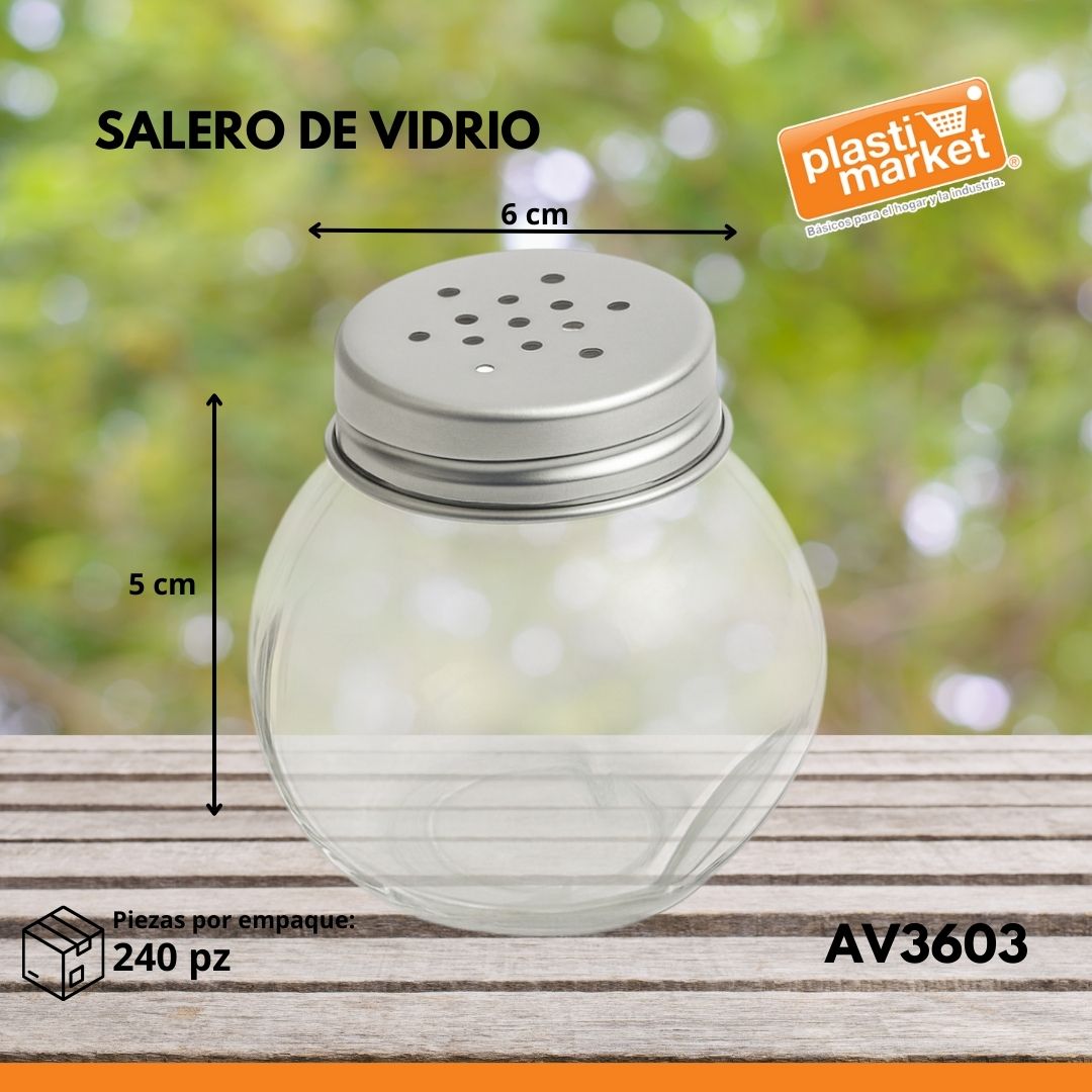 AV-3603 SALERO DE VIDRIO