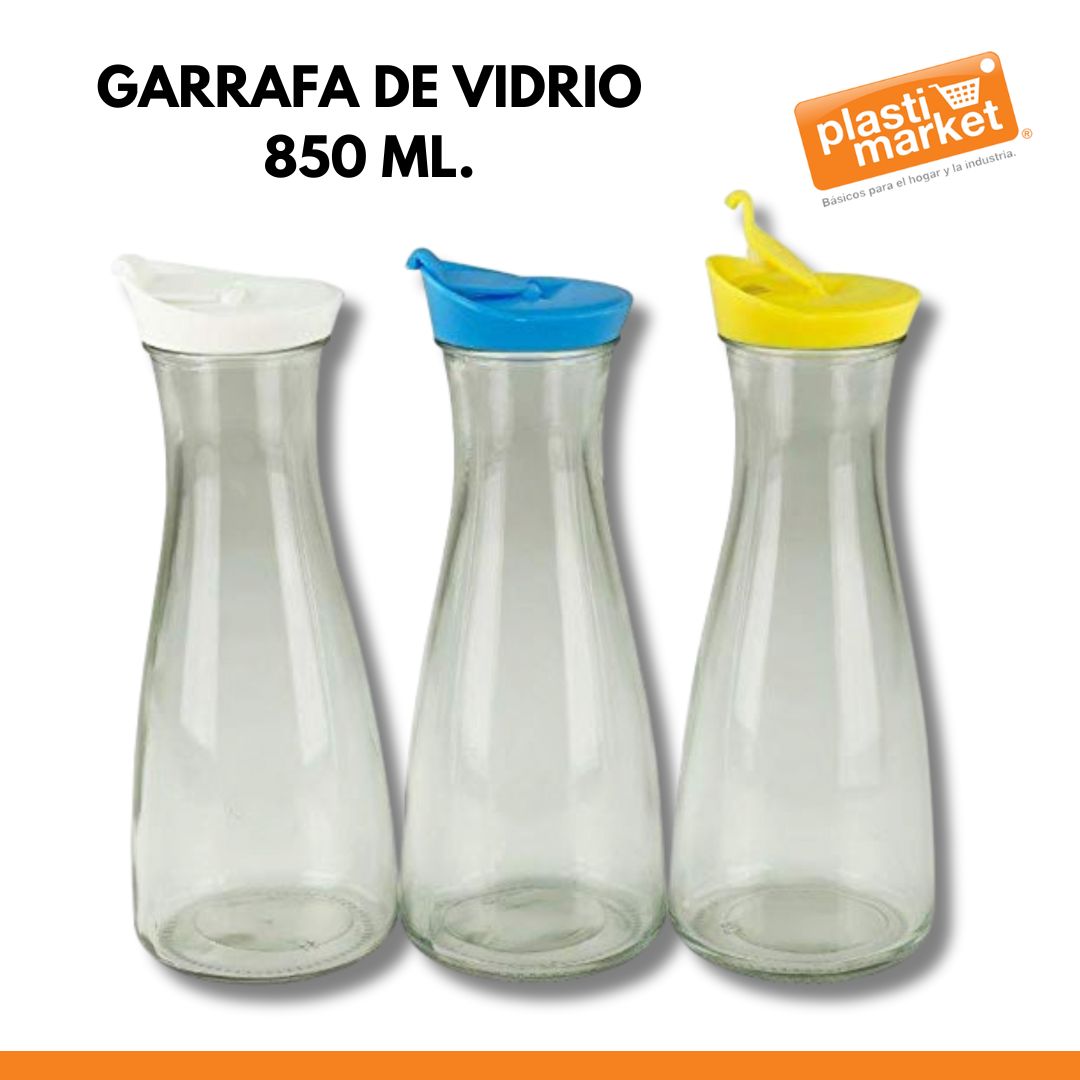 AV-5871A-2 GARRAFA DE VIDRIO 850 ML.