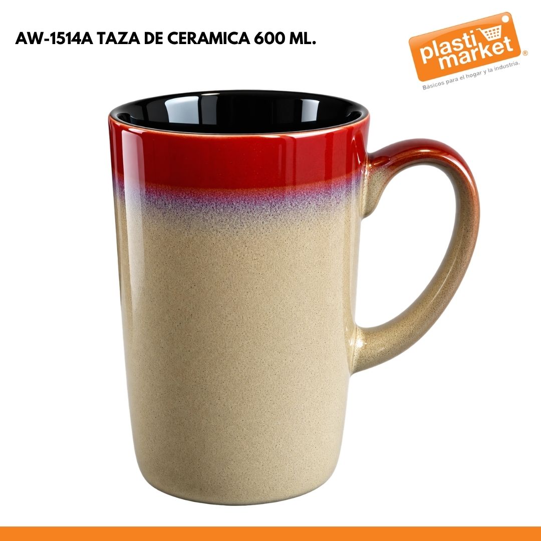 AW-1514A TAZA DE CERAMICA 600 ML.