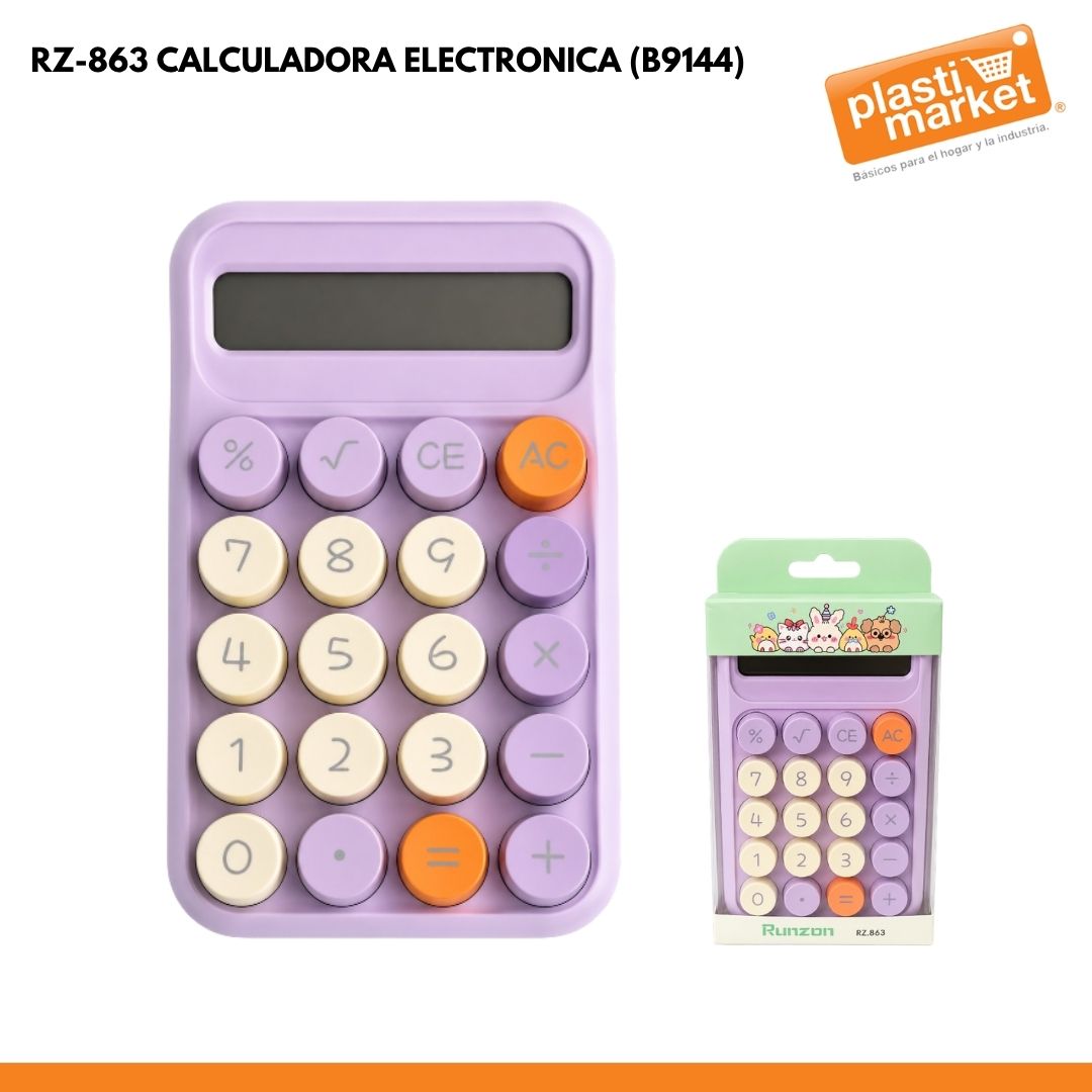RZ-863 CALCULADORA ELECTRONICA (B9144)