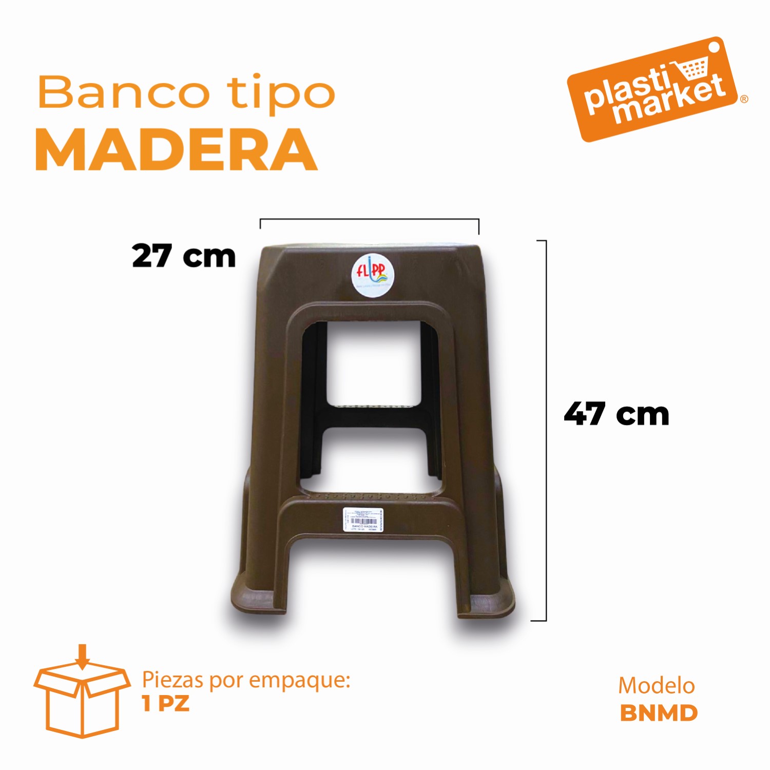 BANCO TIPO MADERA