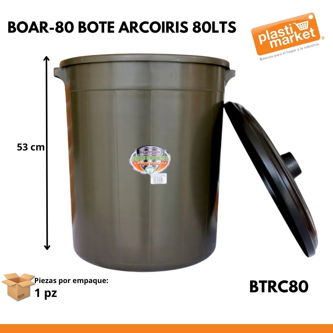 BOAR-80 BOTE ARCOIRIS 80 LTS.