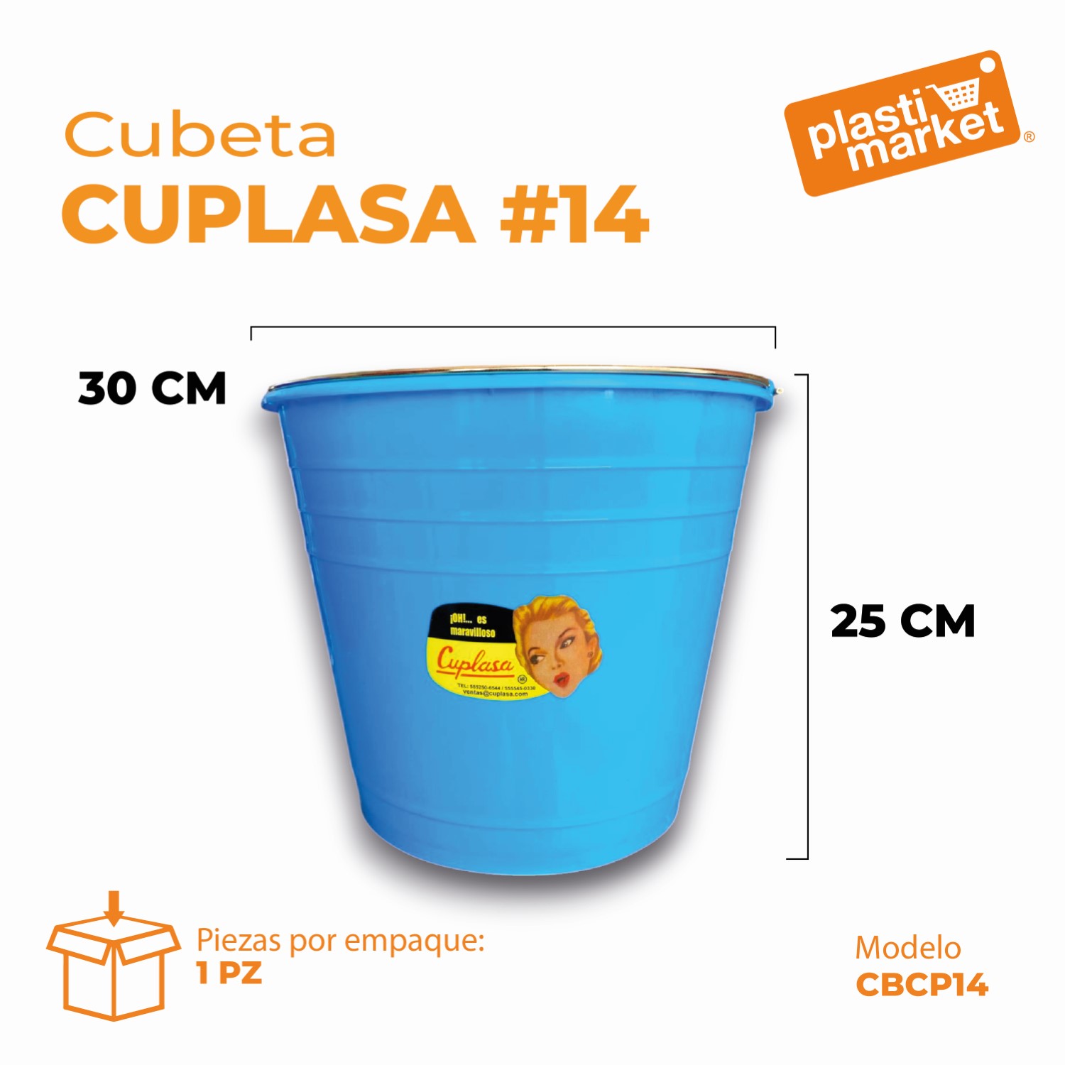 CUBETA CUPLASA #14