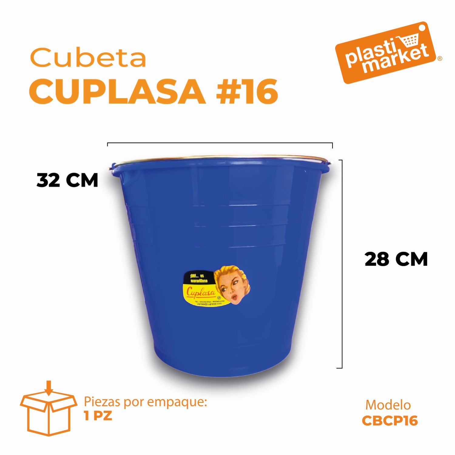 CUBETA CUPLASA #16