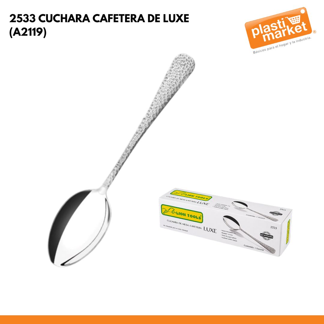CUCHARA CAFETERA DE LUXE (A2119)