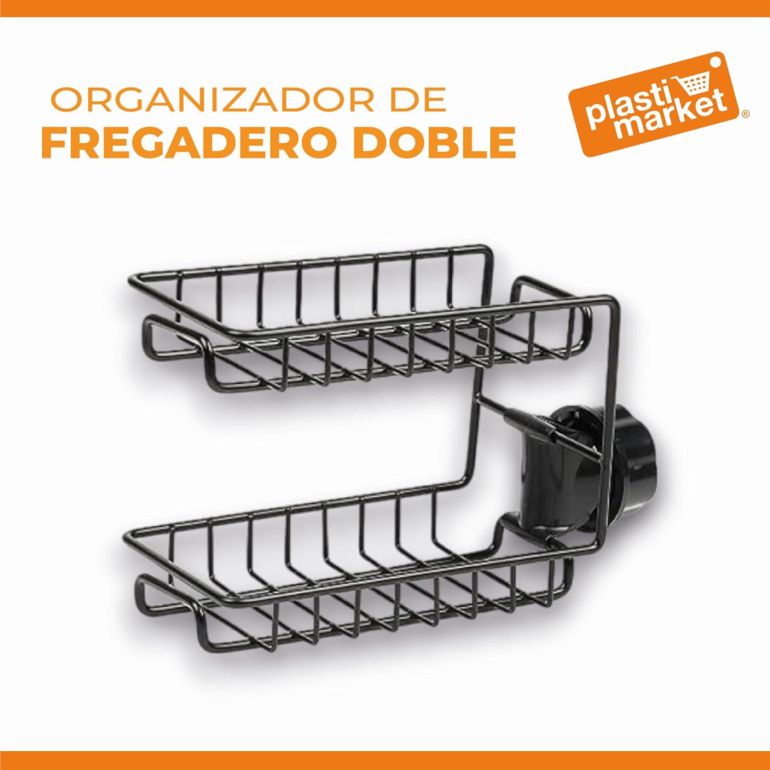 CD-005 ORGANIZADOR DE FREGADERO DOBLE "OFERTA"