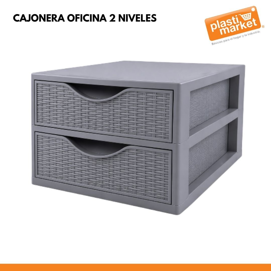CAJONERA OFICINA 2 NIVELES