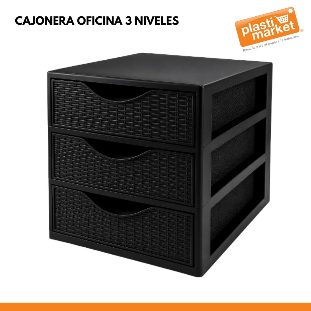 CAJONERA OFICINA 3 NIVELES