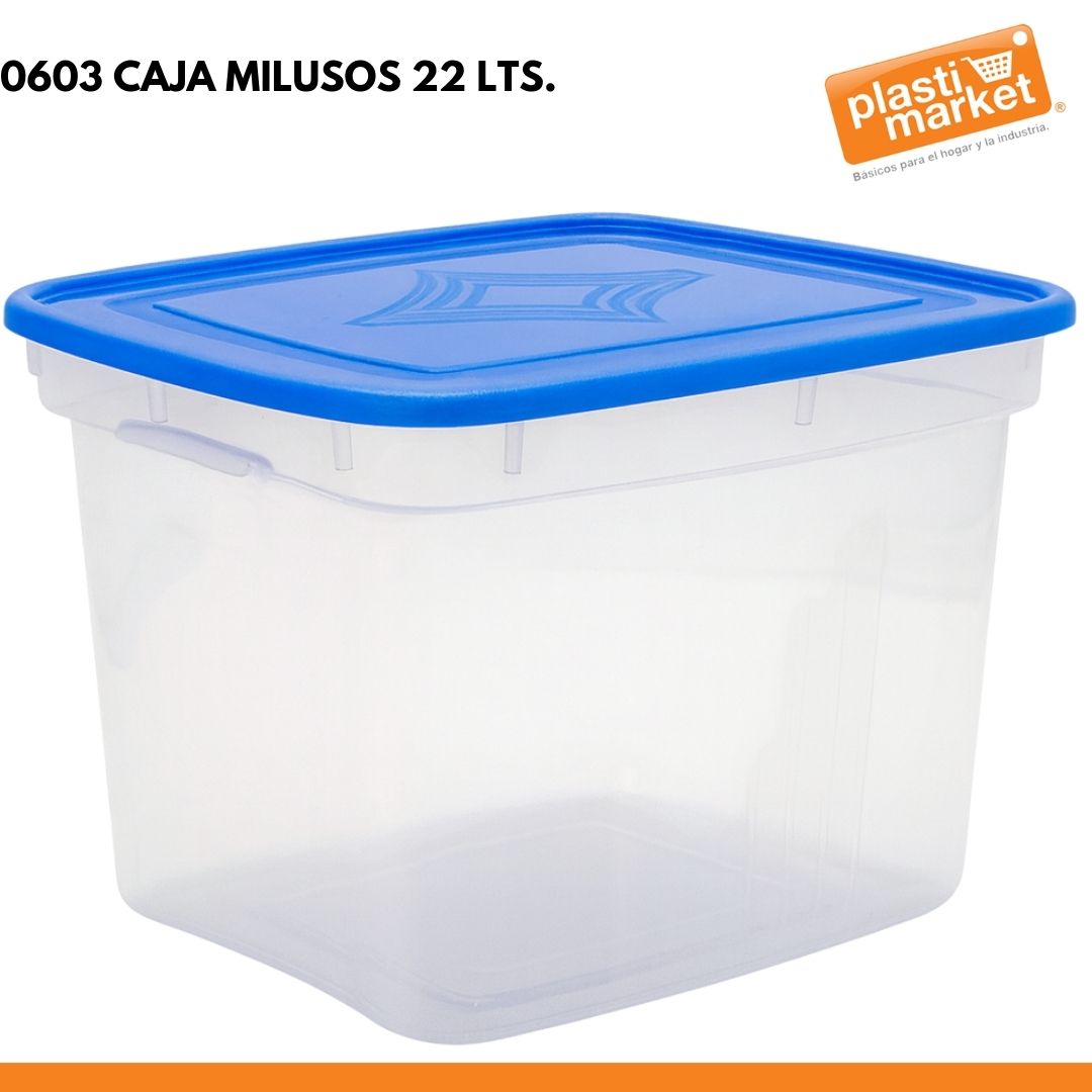 0603 CAJA MILUSOS 22 LTS.