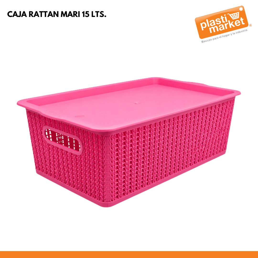 CAJA RATTAN MARI 15 LTS.