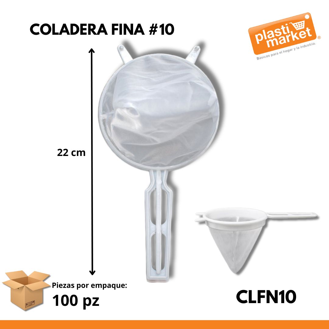 COLADERA FINA #10