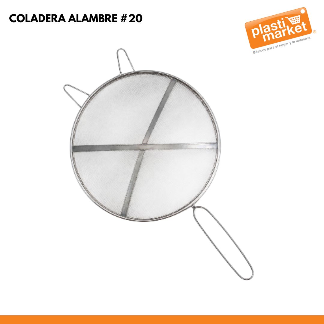 COLADERA ALAMBRE #20
