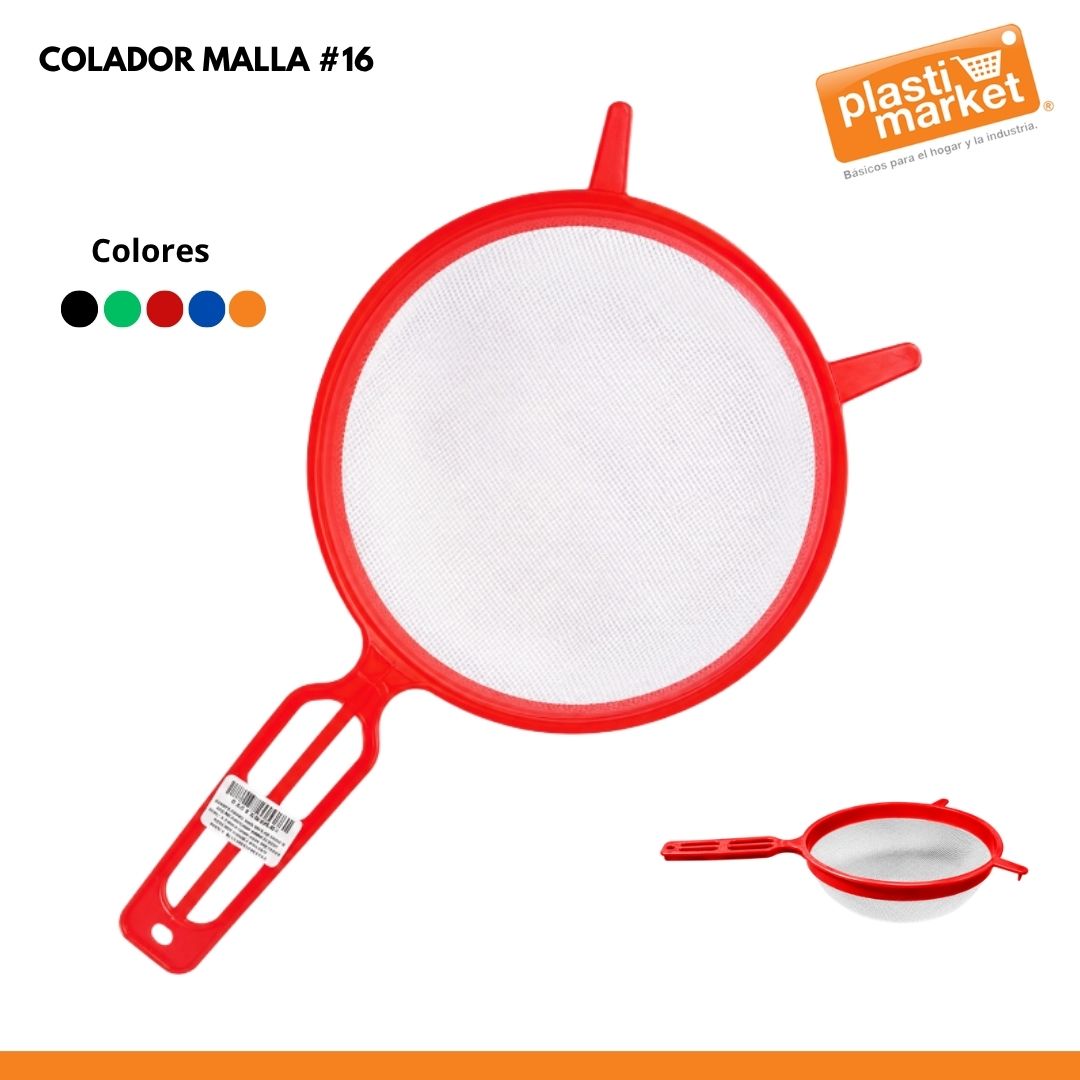 COLADOR MALLA #16