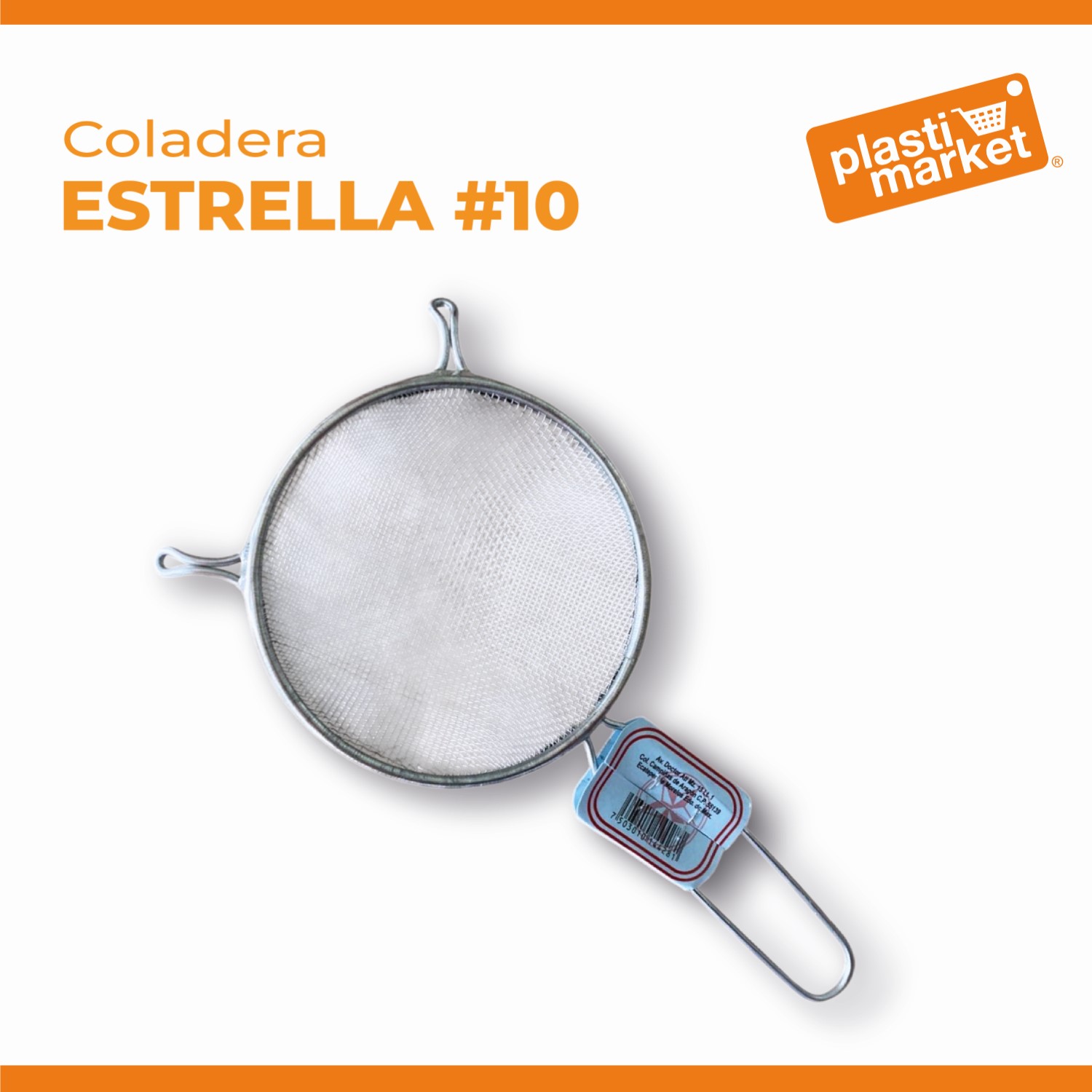 COLADERA ESTRELLA #10