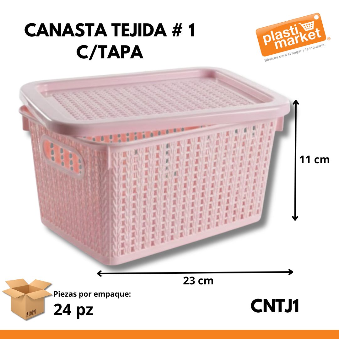 CANASTA TEJIDA # 1
