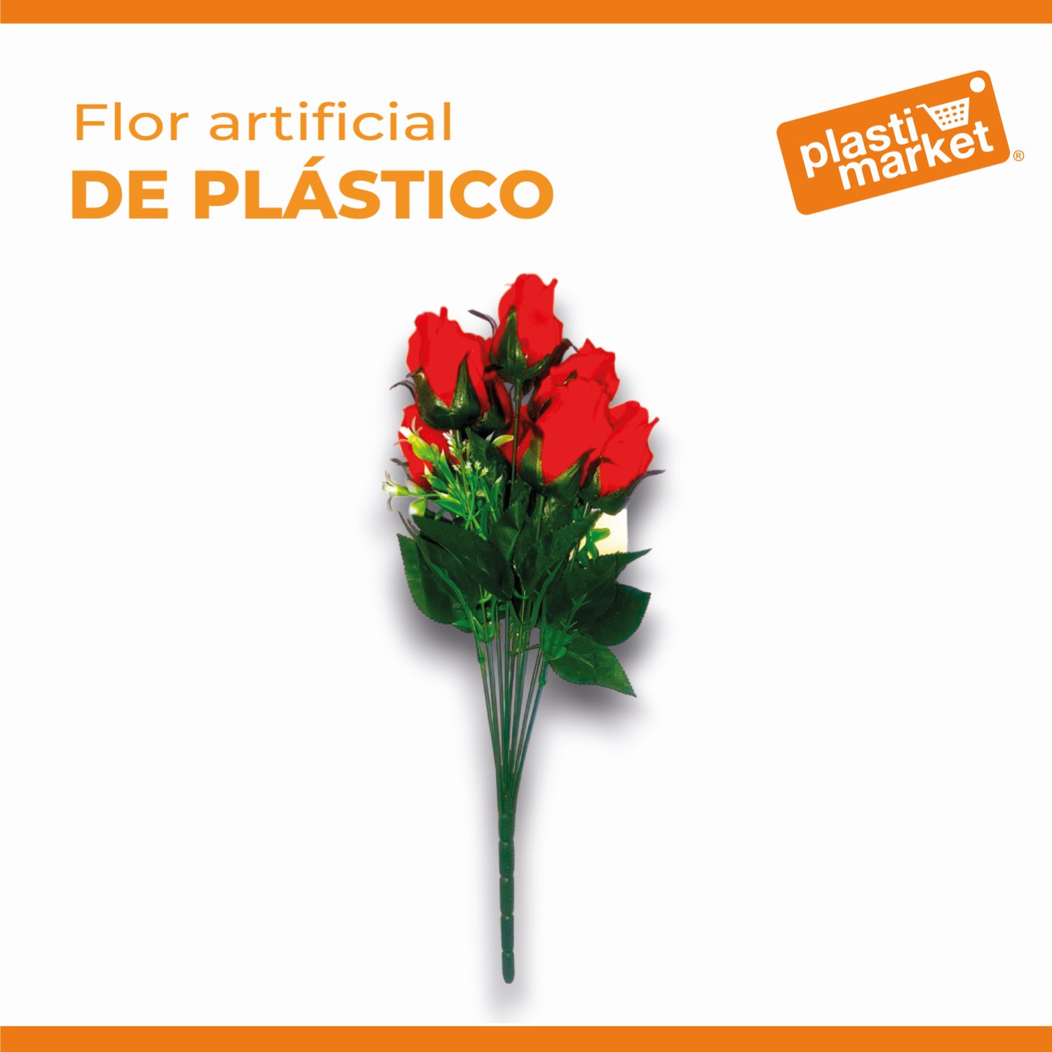 CZ-0154B FLOR ARTIFICIAL DE PLASTICO
