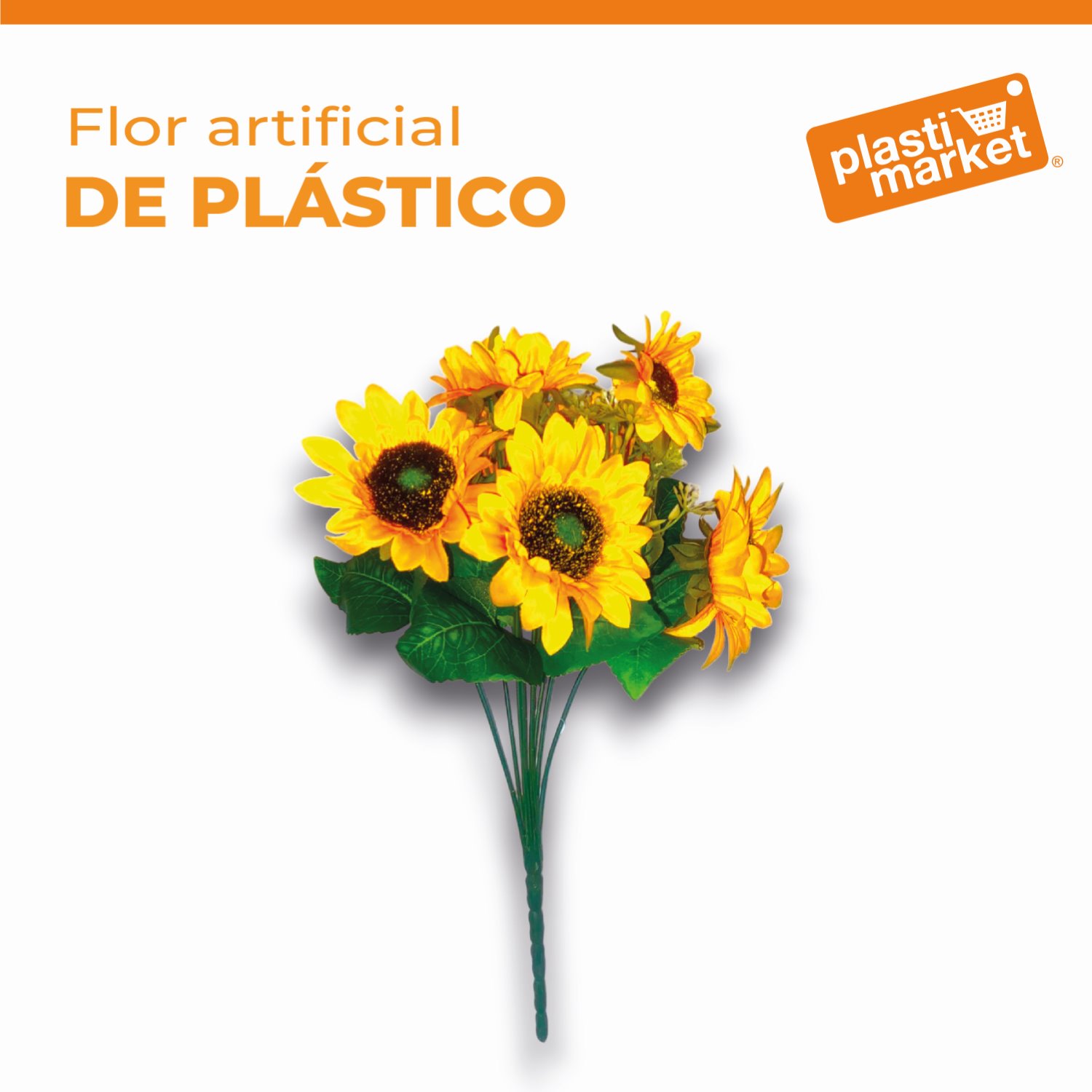 CZ-2016 FLOR ARTIFICIAL DE PLASTICO "OFERTA"
