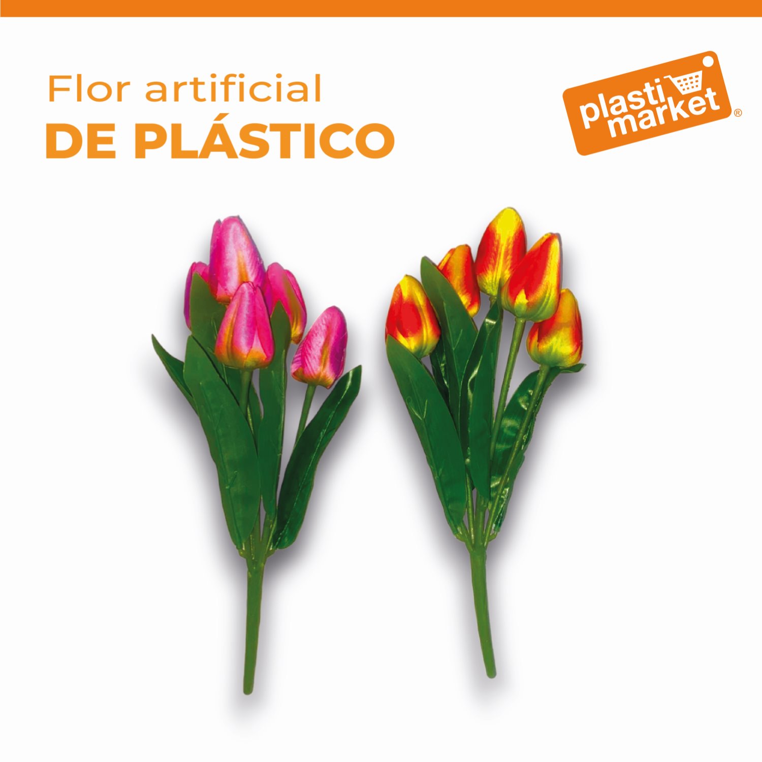 CZ-2504B FLOR ARTIFICIAL DE PLASTICO "OFERTA"